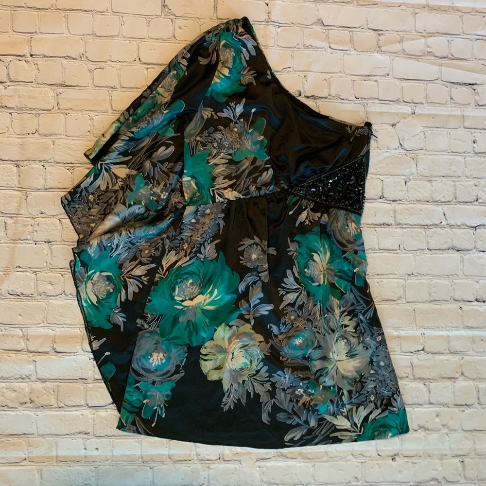 Black silk women’s dress